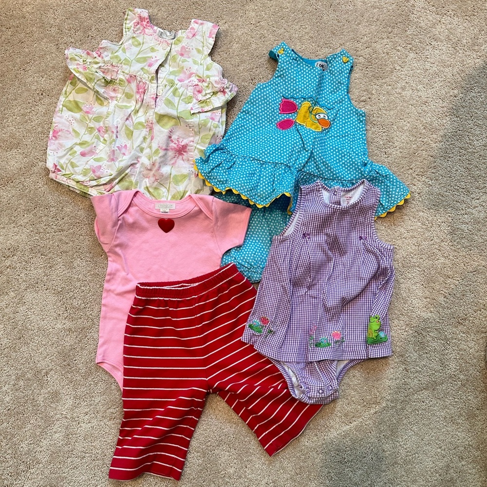 Girls Toddler Bundle 18 pieces 18-24 months